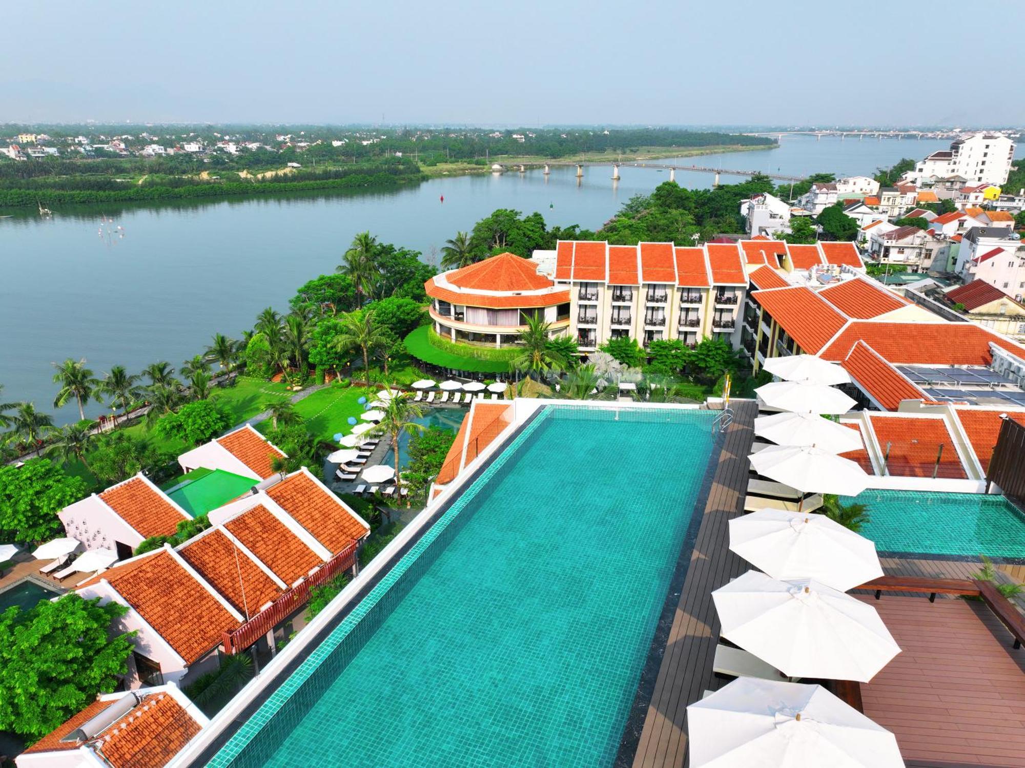 Bel Marina Hoi An Resort Экстерьер фото View of the resort